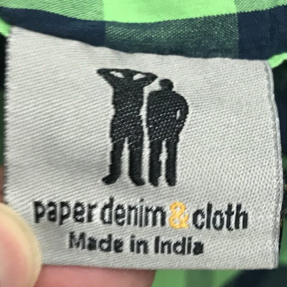 Paper Denim & Cloth Plaid Long Sleeve Plaid Shirt - Picture 7 of 8